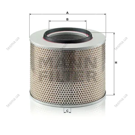 Фильтр воздушный MANN-FILTER C331015 (фото 1)