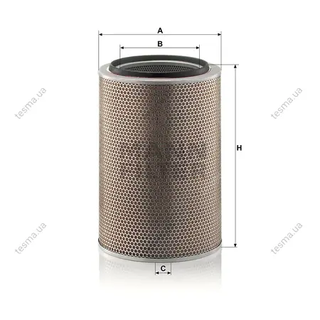 Фільтр повітряний MANN-FILTER C331476 (фото 1)