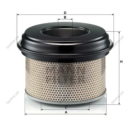 Фільтр повітряний MANN-FILTER C33922 (фото 1)