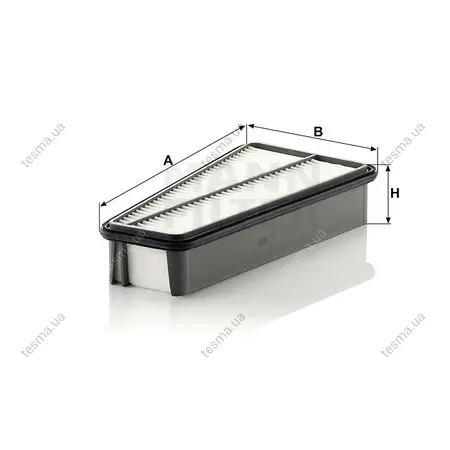 Фільтр повітряний MANN-FILTER C35004 (фото 1)
