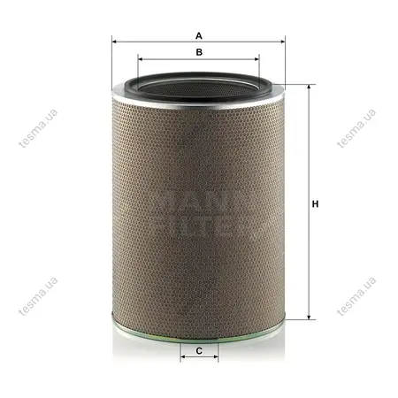 Фильтр воздушный MANN-FILTER C453265 (фото 1)