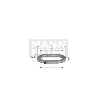 Фільтр повітряний MANN-FILTER C54121