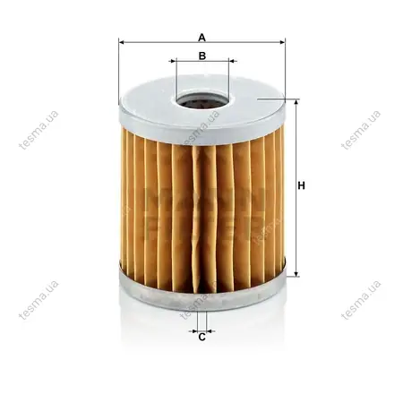 Фильтр воздушный MANN-FILTER C66 (фото 1)