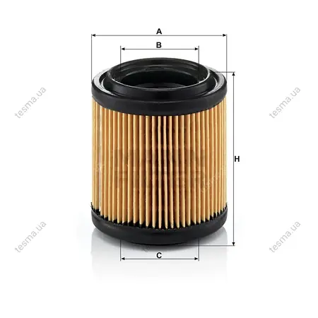 Фільтр повітряний MANN-FILTER C7101 (фото 1)
