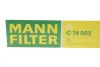 Фильтр воздушный MANN-FILTER C 74 002 (фото 2)