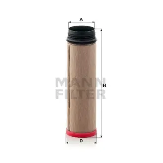 Фильтр воздушный, байпасный MANN-FILTER CF1280