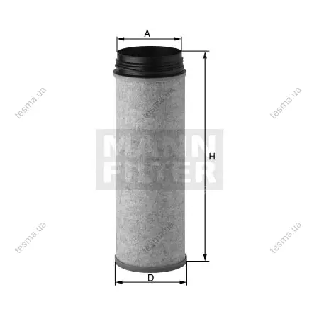 Фільтр повітряний, вторинний MANN-FILTER CF1750 (фото 1)