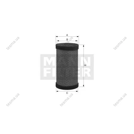 Фільтр повітряний, вторинний MANN-FILTER CF19021 (фото 1)