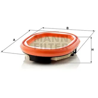 Фільтр повітряний, вторинний MANN-FILTER CF2530