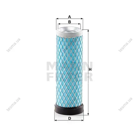Фільтр повітряний, вторинний MANN-FILTER CF5002 (фото 1)