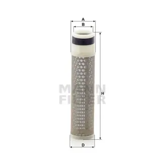 Фільтр повітряний, вторинний MANN-FILTER CF6001