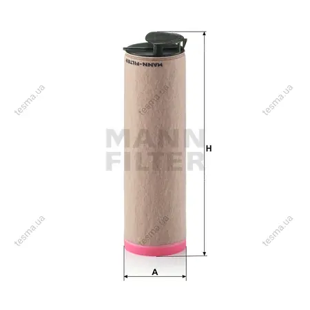 Фільтр повітряний, вторинний MANN-FILTER CF610 (фото 1)