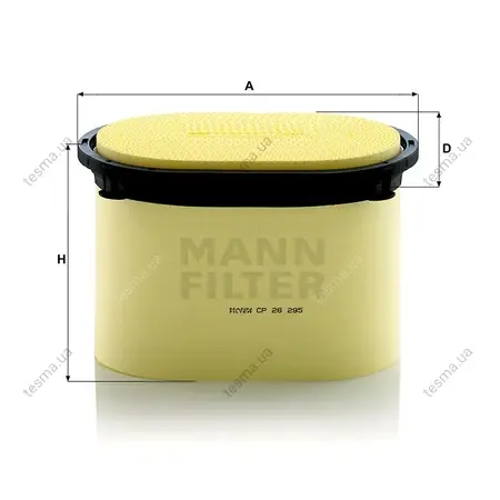 Фильтр воздушный MANN-FILTER CP26295 (фото 1)