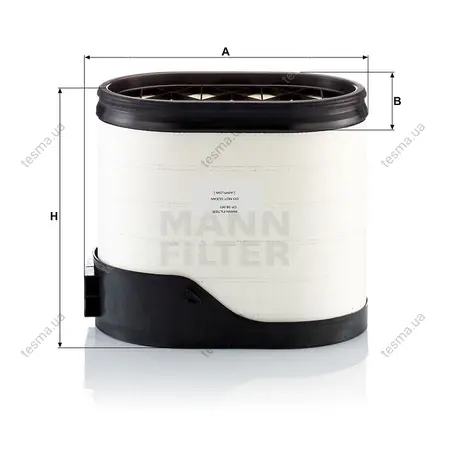 Фильтр воздушный MANN-FILTER CP38001 (фото 1)