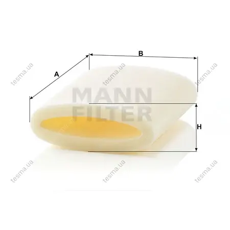Фільтр повітряний MANN-FILTER CS14100 (фото 1)