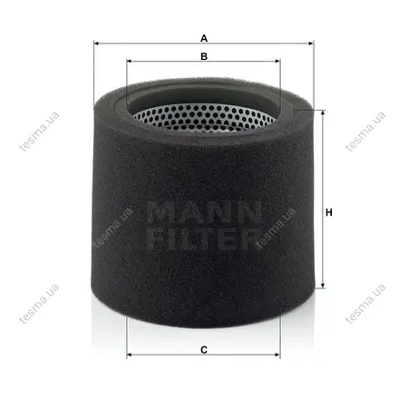 Фільтр повітряний MANN-FILTER CS17110 (фото 1)