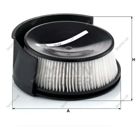 Фильтр салона MANN-FILTER CU17202 (фото 1)