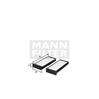 Фильтр салона MANN-FILTER CU19302