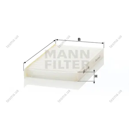 Фильтр салона MANN-FILTER CU210052 (фото 1)