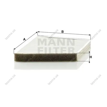 Фільтр салону MANN-FILTER CU23371 (фото 1)