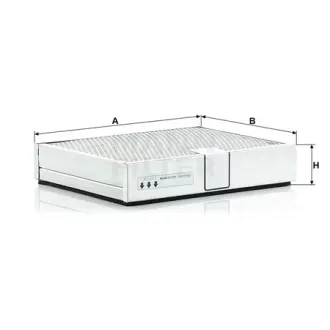 Фильтр салона MANN-FILTER CU31100