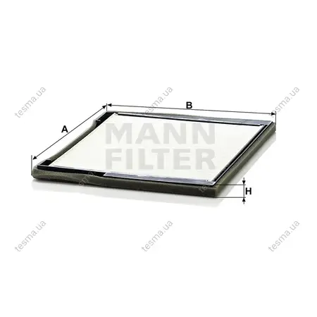 Фильтр салона MANN-FILTER CU3136 (фото 1)