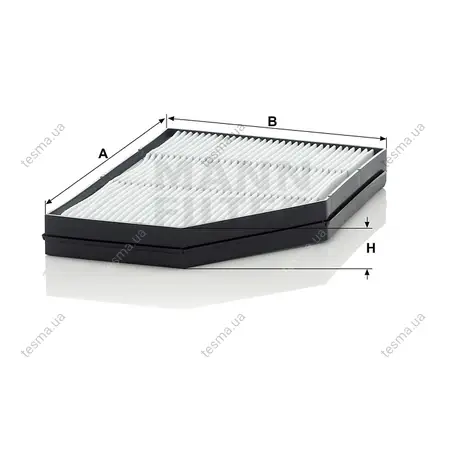 Фільтр салону MANN-FILTER CU32002 (фото 1)