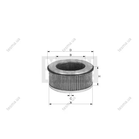 Фільтр салону MANN-FILTER CU33128 (фото 1)