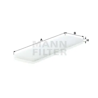 Фильтр салона MANN-FILTER CU3403(10)