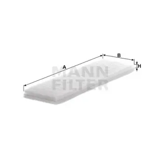 Фильтр салона MANN-FILTER CU3403