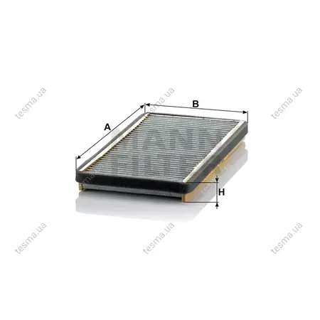 Фильтр салона MANN-FILTER CU3423 (фото 1)