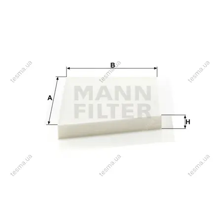 Фільтр салону MANN-FILTER CU3461 (фото 1)