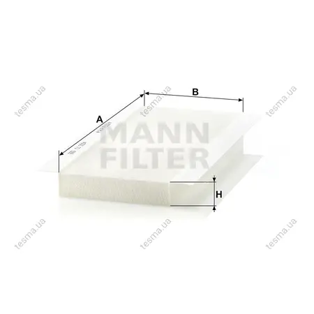 Фільтр салону MANN-FILTER CU3554 (фото 1)