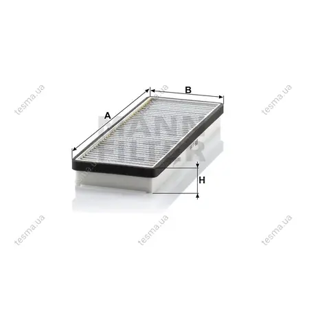 Фільтр салону MANN-FILTER CU3855 (фото 1)