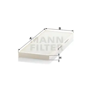 Фільтр салону MANN-FILTER CU4038