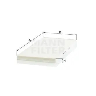 Фильтр салона MANN-FILTER CU42003