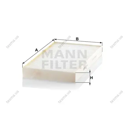 Фільтр салону MANN-FILTER CU4236 (фото 1)