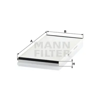 Фильтр салона MANN-FILTER CU6076