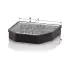 Фільтр салону, вугільний MANN-FILTER CUK22412 (фото 1)