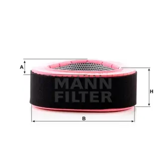 Фильтр салона, угольный MANN-FILTER CUK29154