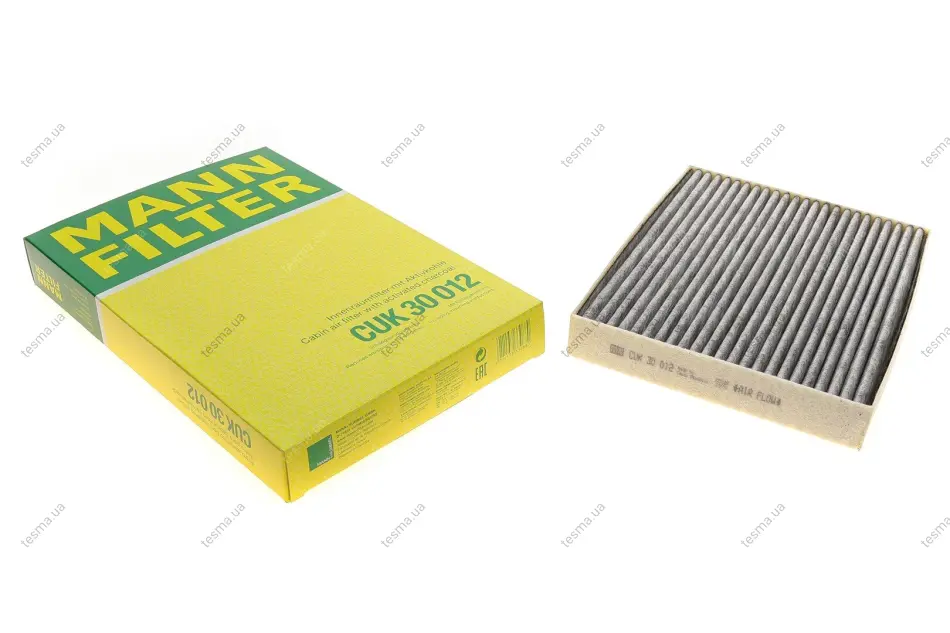 Фільтр салону, вугільний MANN-FILTER CUK30012 (фото 1)