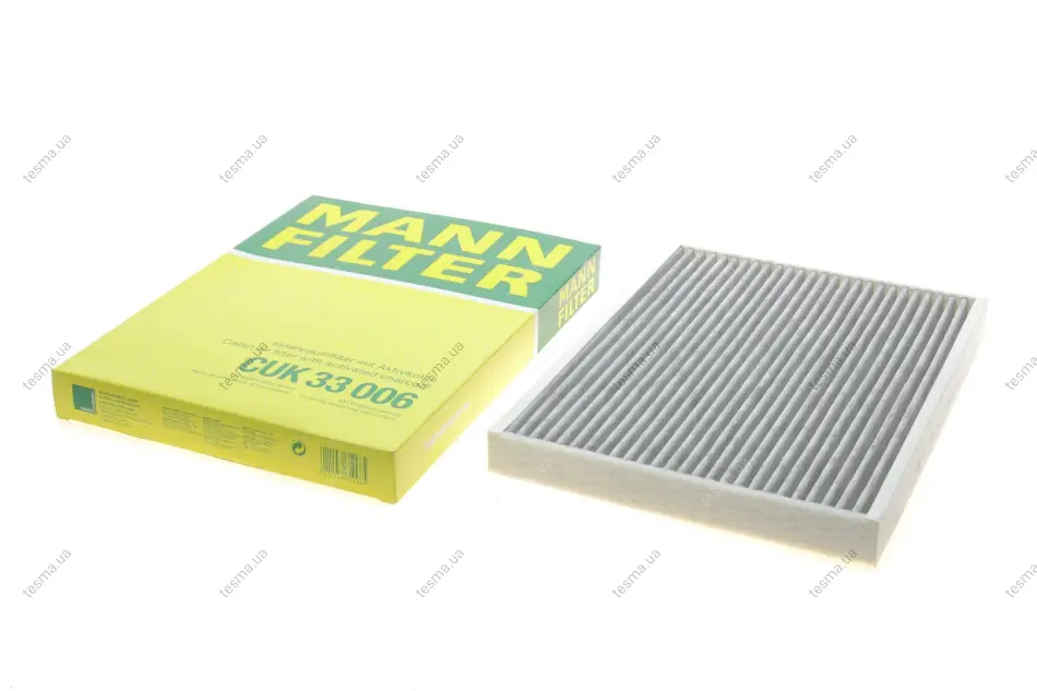 Фільтр салону, вугільний MANN-FILTER CUK33006 (фото 1)