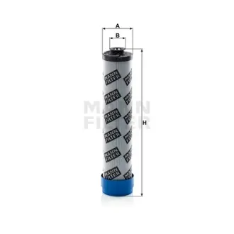 Hydraulic filter, cartridge. Фильтр гидравлический, вставка MANN-FILTER H10002