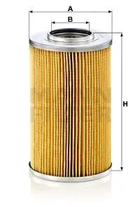 Hydraulic filter, cartridge. Фильтр гидравлический, вставка MANN-FILTER H12010