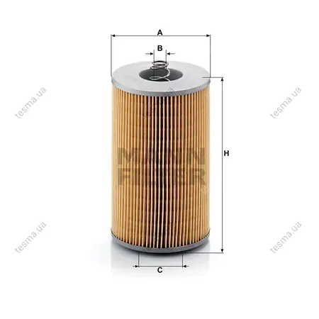 Фильтр масляный MANN-FILTER H131271 (фото 1)