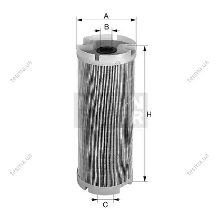 EDM filter. фильтр для электроэрозионных станков MANN-FILTER H1519025 - фото 1