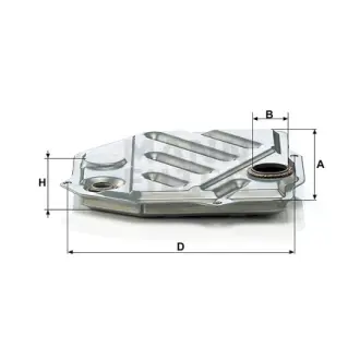 Hydraulic filter, automatic transmission. Фильтр гидравлический АКПП MANN-FILTER H2014