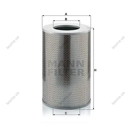 Фильтр масляный, вставка. Фільтр масляний, вставка. Oil filter, cartridge MANN-FILTER H25669 (фото 1)