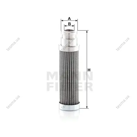 Hydraulic filter, cartridge. Фильтр гидравлический, вставка MANN-FILTER H4005 (фото 1)