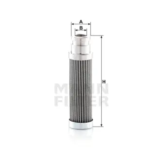 Hydraulic filter, cartridge. Фильтр гидравлический, вставка MANN-FILTER H4005